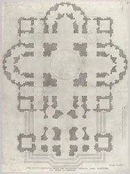 Speculum Romanae Magnificentiae: Plano de San Pedro