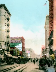 Spring Street, Los Ángeles, California, EE.UU.