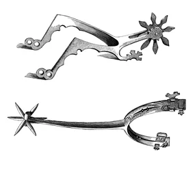 Espuelas, siglos XIII-XVI, 1870