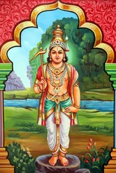 Templo hindú Sri Vadapathira Kaliamman. Avatar de Vishnu. Señor Balamara 8ª encarnación. Singapur