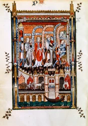 San Denis ante Sissinius, 1317