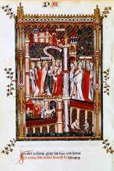 San Denis envía misioneros, 1317