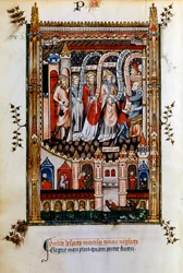 San Denis llevado a Sisinnius
