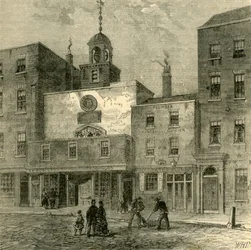 Iglesia de Santa Ethelburga, c1872