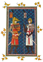 San Jorge y el Conde Plantagenet de Lancaster, c1295