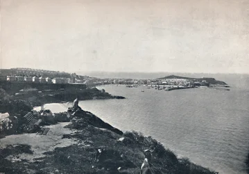St. Ives - La ciudad y la isla, 1895
