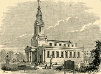 Iglesia de St. James, Bermondsey, c. 1878