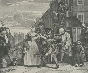 Calle St. James, siglo XVIII, 1925