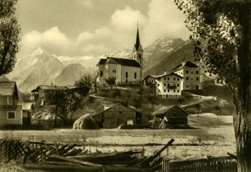 Iglesia de Santa Margarita, Kaprun, Austria, c1935