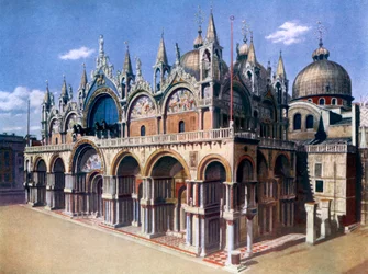 Basílica de San Marcos, Venecia, Italia, 1926