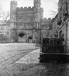 Abadía de San Martín, Battle, East Sussex, principios del siglo XX