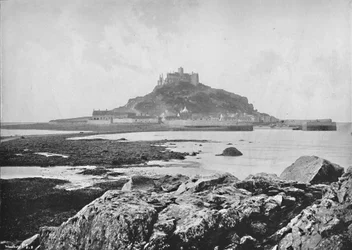 Monte de San Miguel - Desde las Rocas Cerca de Marazion, 1895