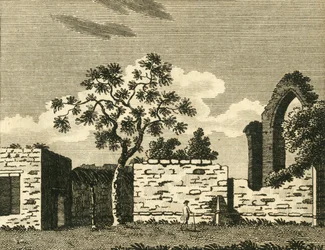 Capilla de San Pancracio, en Canterbury, c. 1786