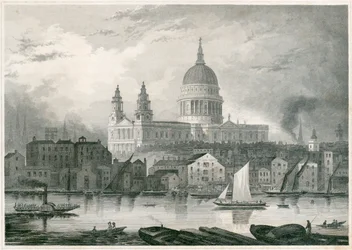 Catedral de San Pablo, Ciudad de Londres, 1850