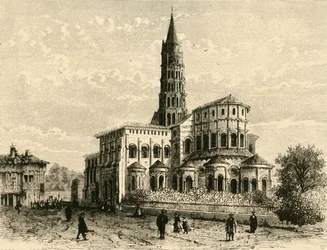 San Sernin, Toulouse, 1890