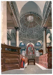San Esteban, Walbrook, c1850