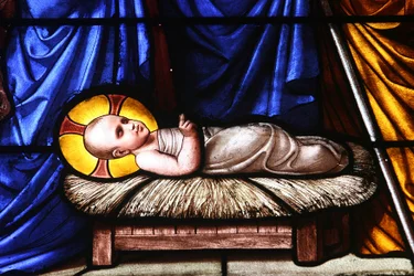 Vidriera: Natividad Ginebra Suiza