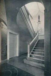 Escalera y vestíbulo de Finella por el arquitecto Raymond McGrath 1903-1977, 1930