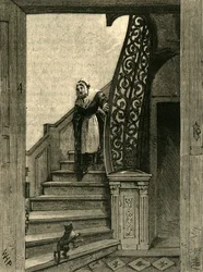Escalera en Southampton House, c1872