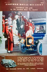 Anuncio de coche Standard, 1935