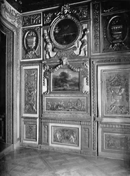 Dormitorio estatal, mostrando alcoba - Hôtel Lauzun, 1903
