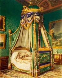 Cama de estado por Georges Jacob, 1938