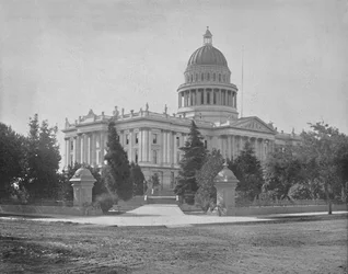 Capitolio del Estado, Sacramento, California, c1897