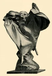 Estatua de Loïe Fuller por Théodore Rivière, c1890s, 1903