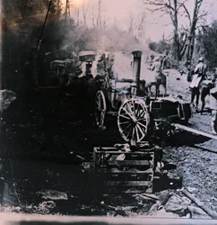 Locomotora de vapor, c1914-c1918