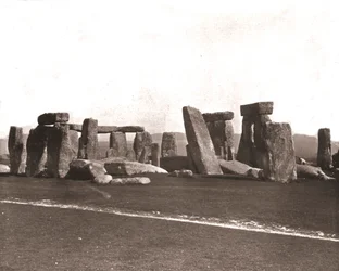 Stonehenge, Llanura de Salisbury, Wiltshire, 1894