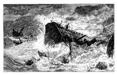 Tormenta, Balaclava, Ucrania, c1888