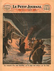 Pasajeros de tren varados son atacados por lobos, 1929