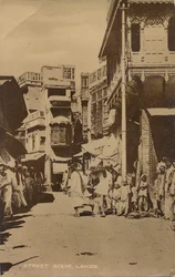 Escena callejera, Lahore