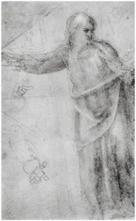 Estudio para una figura de Cristo, c. 1555
