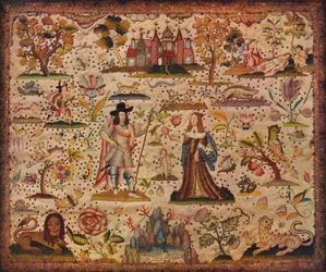 Panel de Trabajo en Relieve: las figuras de Marte y Venus