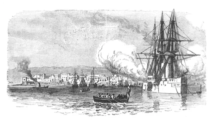 Suakim, desde el mar, c1885