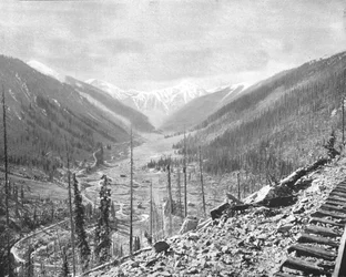 Montaña Sultan, cerca de Silverton, Colorado, EE.UU., c. 1900