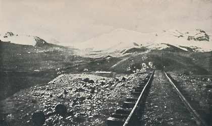 Cima del Ferrocarril Oroya, 1916