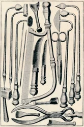 Instrumentos quirúrgicos, 1639