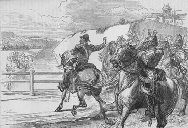 Sorpresa de los Franceses por Beresford, c. 1880