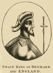 Swain Rey de Dinamarca e Inglaterra, siglo XVIII