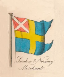Mercante de Suecia y Noruega, 1838