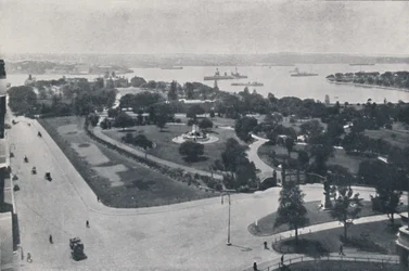 Puerto de Sídney, Nueva Gales del Sur, 1924
