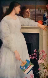 Sinfonía en blanco, No. 2: La pequeña niña blanca, 1864-65, 1937
