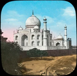 Taj Mahal, Agra, Uttar Pradesh, India, finales del siglo XIX o principios del siglo XX