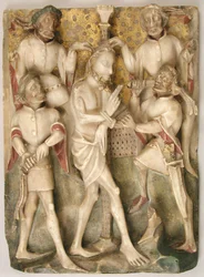 Captura de Cristo, británico, ca. 1440-50