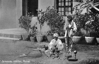 Tamasha Wallas, Pune Poona, India, principios del siglo XX