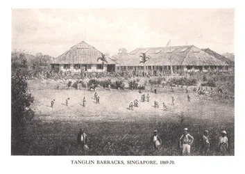 Cuarteles de Tanglin, Singapur, 1869-1870 1912