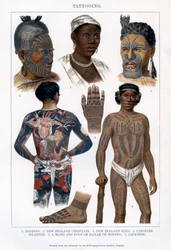 Tatuaje, 1800-1900