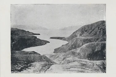 Te Wairoa después de la erupción de Tarawera, 1923